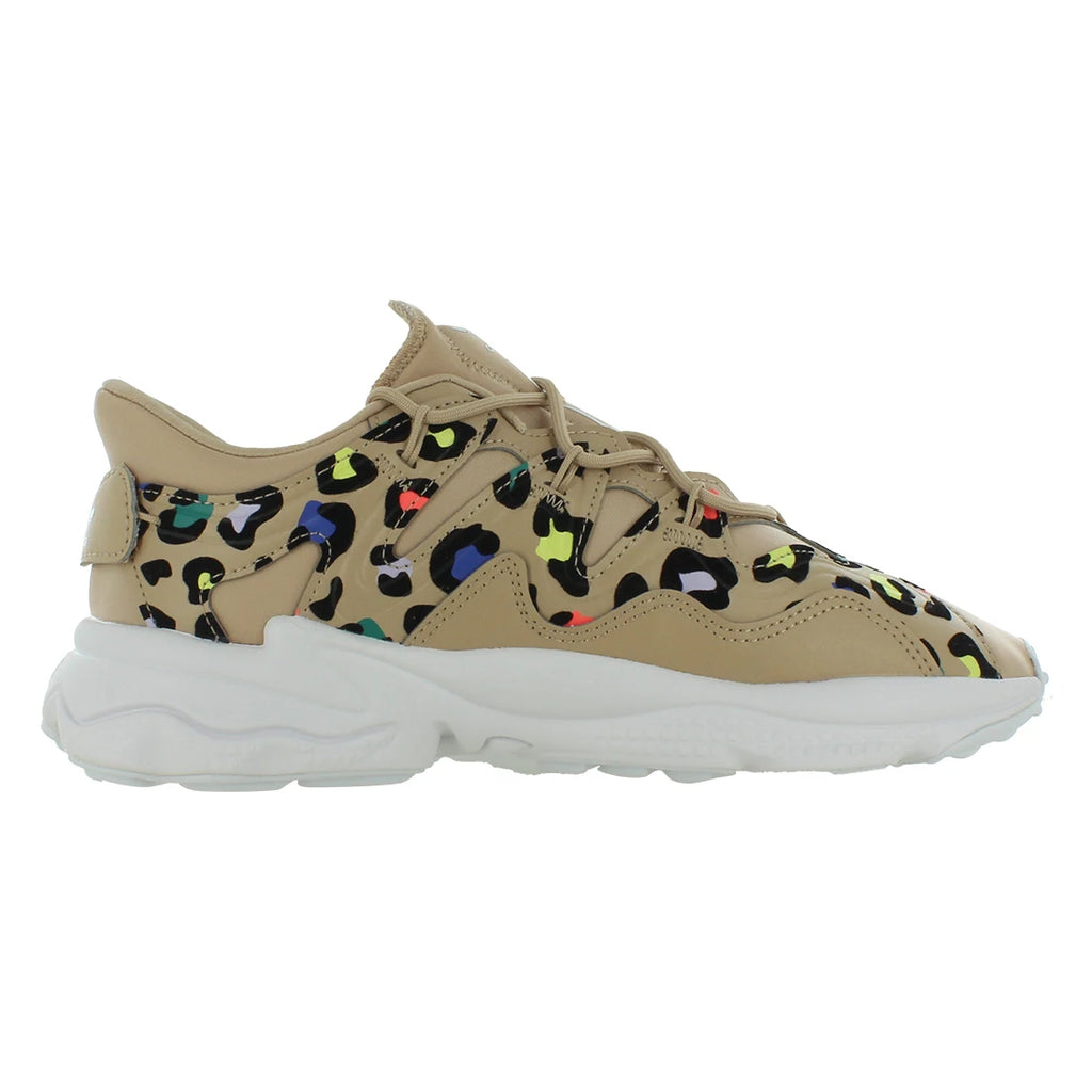 For Ozweego Plus Women's Running Shoes Brown Color | 100% Authentic Made in China Model MSS-H00668