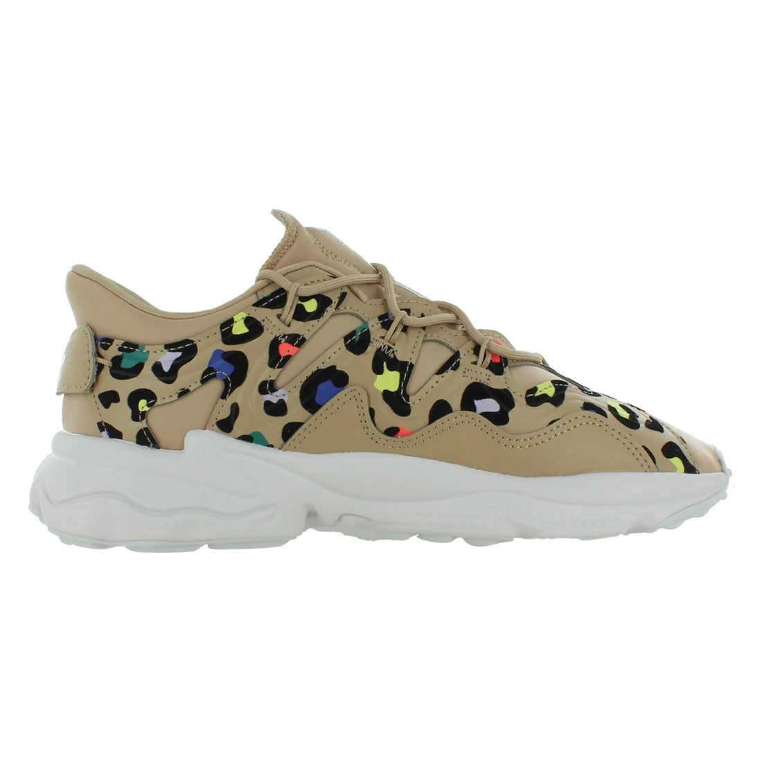 For Ozweego Plus Women's Running Shoes Brown Color | 100% Authentic Made in China Model MSS-H00668