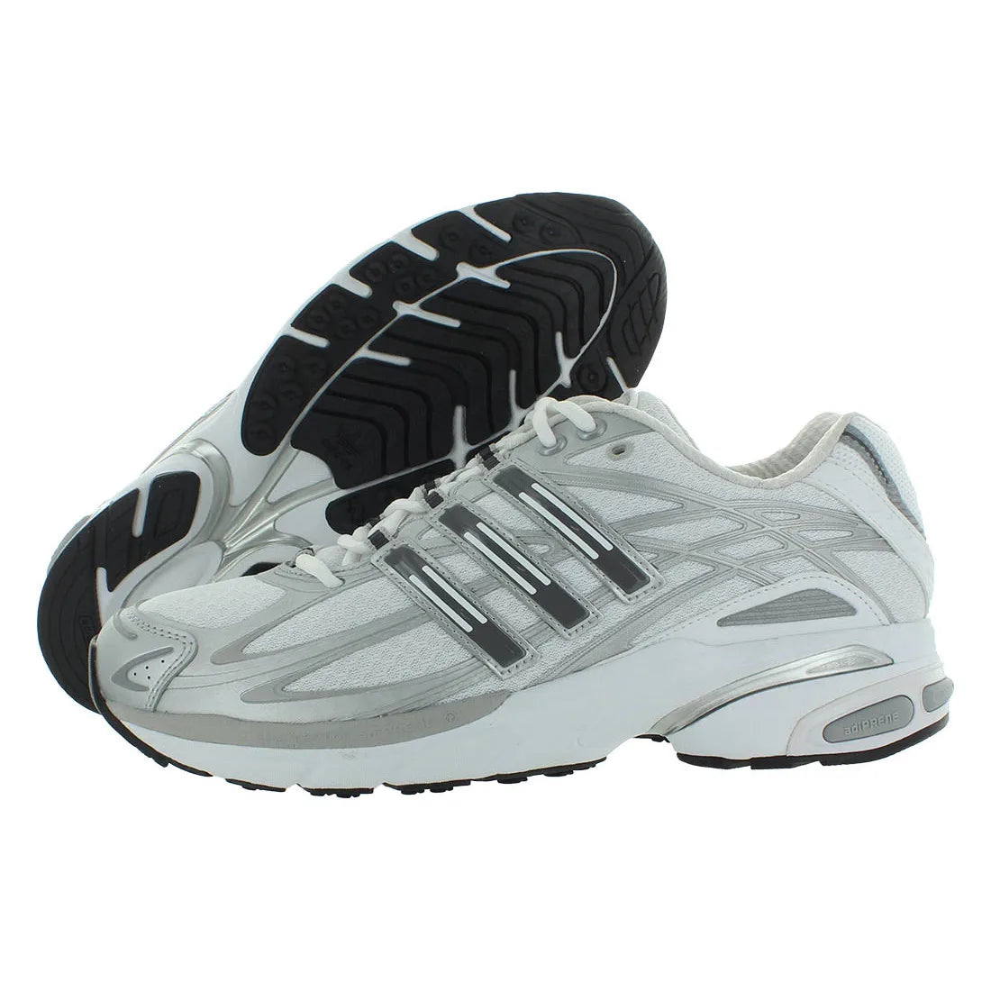For Adistar Cushion Women's Running Shoes Cloud White/Grey Five/Silver Metallic Color Made in China | 100% Authentic