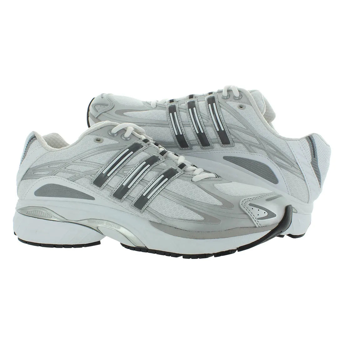 For Adistar Cushion Women's Running Shoes Cloud White/Grey Five/Silver Metallic Color Made in China | 100% Authentic