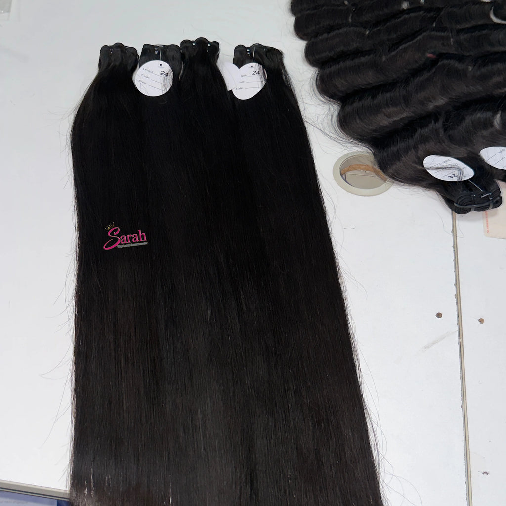 Wholesale Raw Double Weft Indian Hair 100% Cuticle Aligned Human Hair Raw Donor Body Wave Raw Vietnamese Hair Bundles Vendors