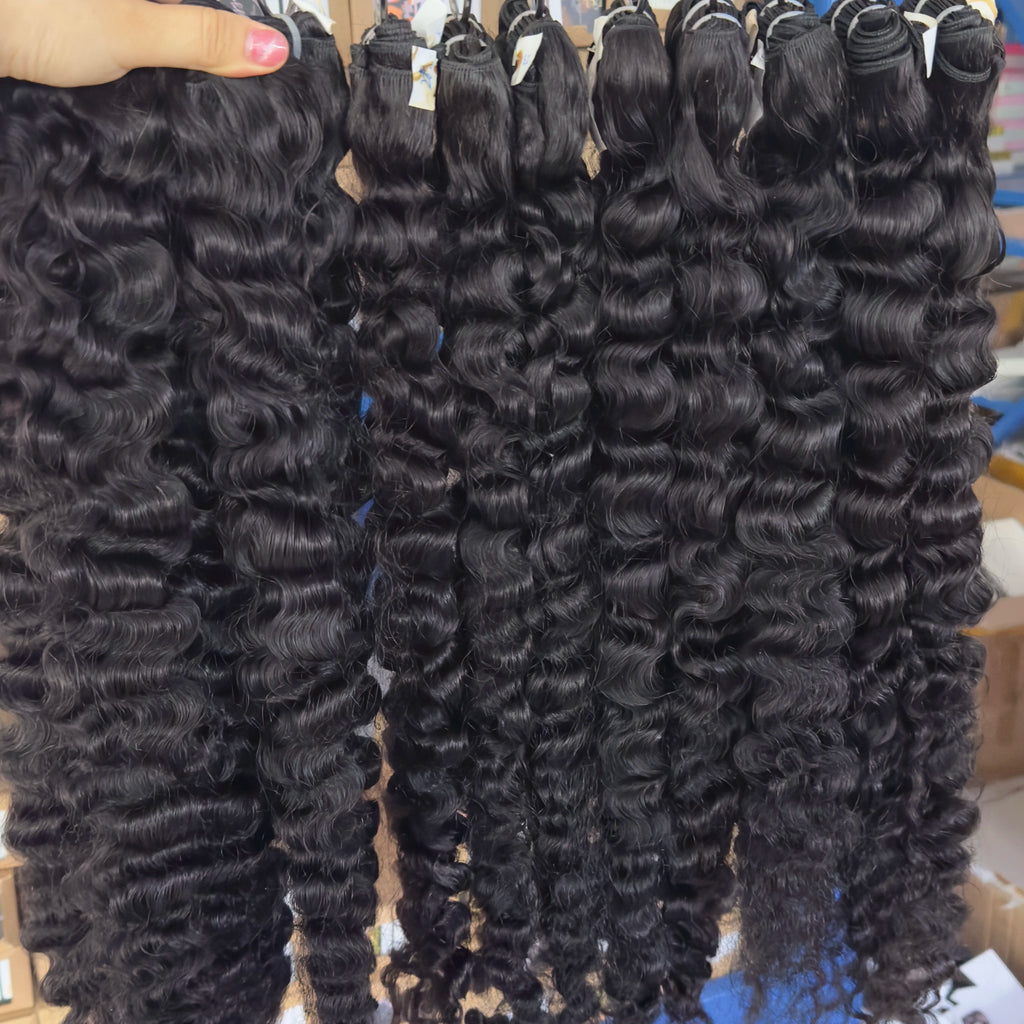 Wholesale Raw Double Weft Indian Hair 100% Cuticle Aligned Human Hair Raw Donor Body Wave Raw Vietnamese Hair Bundles Vendors