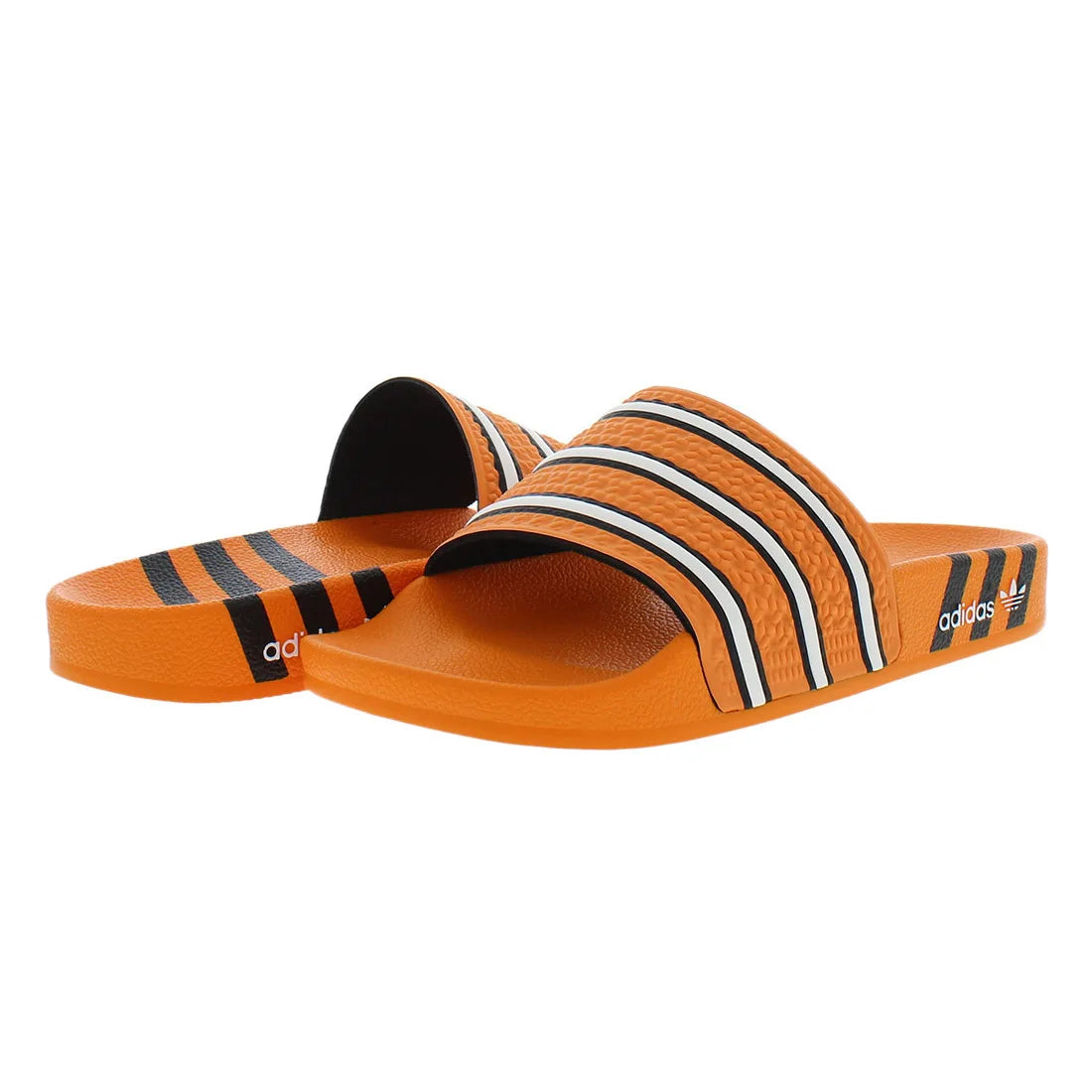 For Adilette Women's Slides Slippers Color Orange/Black/White | 100% Authentic Made in Vietnam Model GV9441