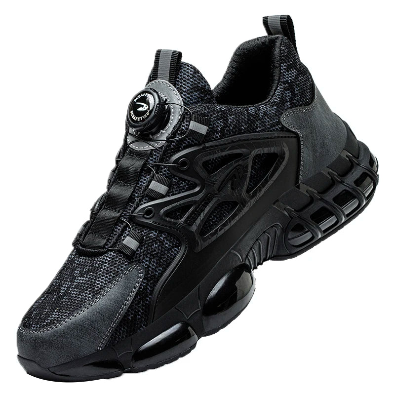 Diansen 678 AMAWEI Men Safety Shoes Safety Sneakers Indestructible Steel Toe Shoes CE