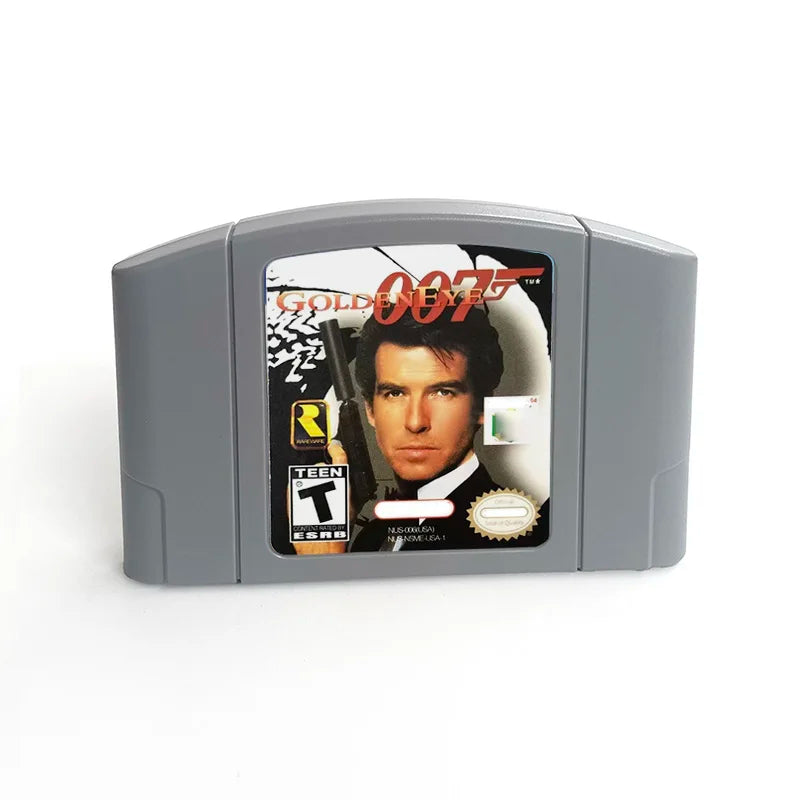 GoldenEye 007 USA Version in English Retro Video Game Consoles N64 64bit Game Cartridge for N64