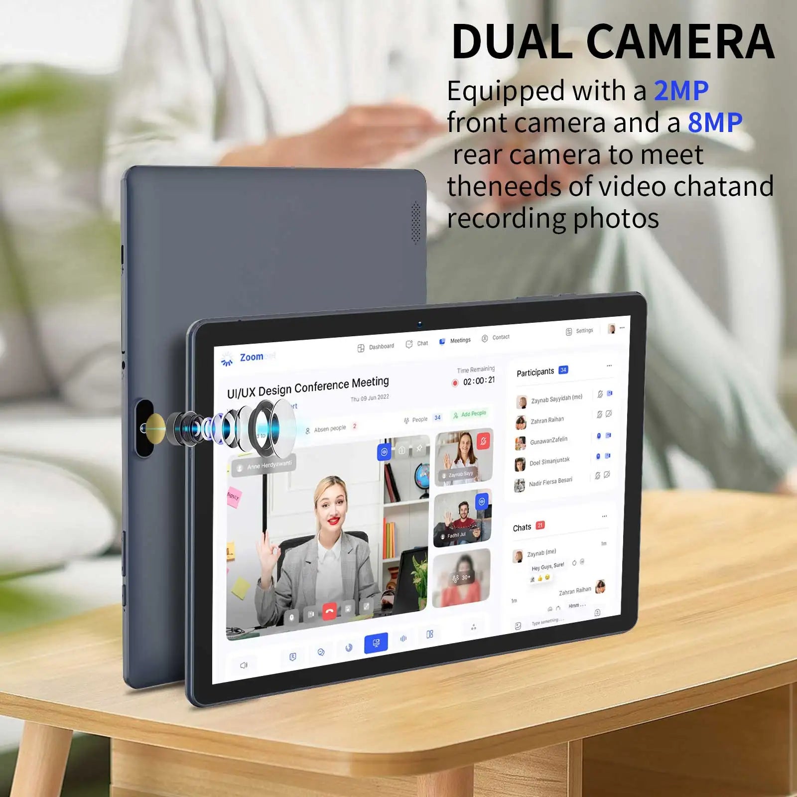 PRITOM 10.1 Inch Quad Core Android 13 Tablet 6000mAh Capacitive 1080P IPS RAM 4G ROM 64G GMS Certified Cheap