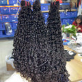 US Ship Raw Cambodian Wavy  Hair Wholesale 10"-30" 100% Human Top Grade Raw Cambodian Vietnam Indian Hair Natural Curly Burmese