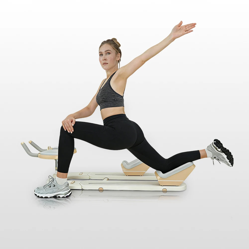 Compact Waist Twister for Small Apartment Home Gym Space-saving Daily Exercise Body Slimming Machine