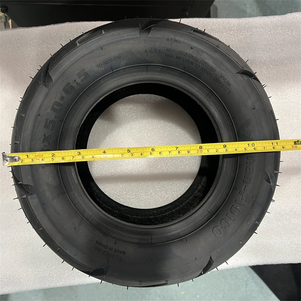 Geofought USA Stock Electric Scooter Parts 13inch Street Tire 13*5.0-6.5 Tubeless Rubber Tire for X13 G14 M5 Escooter