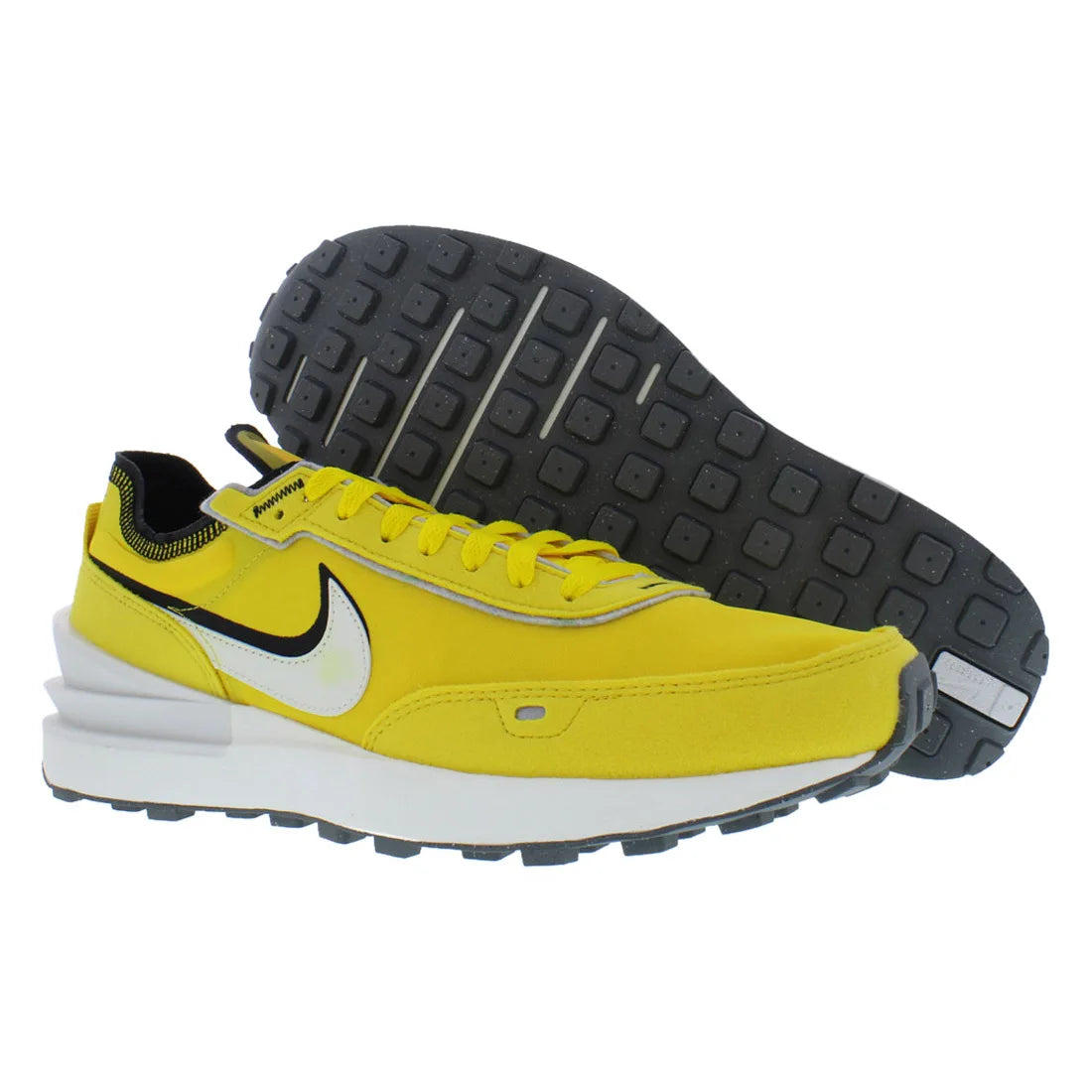 For Waffle One SE Men's Running Shoes Tour Yellow/Sail/Black Color | 100% Authentic Made in Vietnam Model MSS-DO9782700