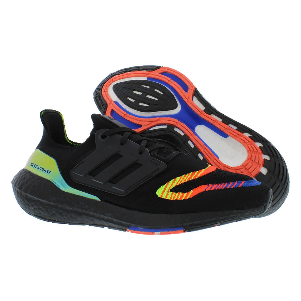 For Ultraboost 22 Men's Sneakers Size 11 Core Black/Power Blue Summer Gym Tennis Knit Upper EVA Mesh Insole Vietnam
