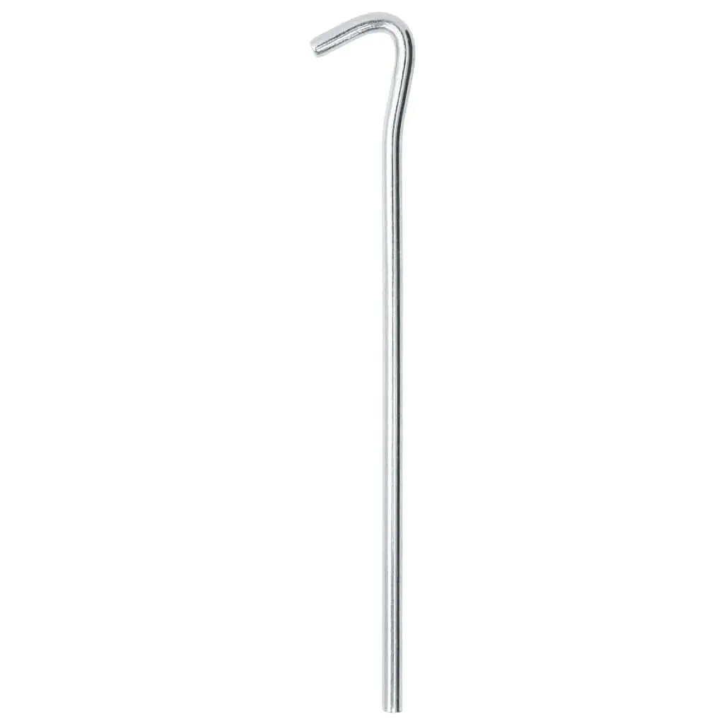 VidaXL 25 Pcs W2B Galvanised Steel Tent Pegs 9.1\" & 0.28\" 9.1\" Tent Mallets 9.1\" Tent Pegs & Mallets