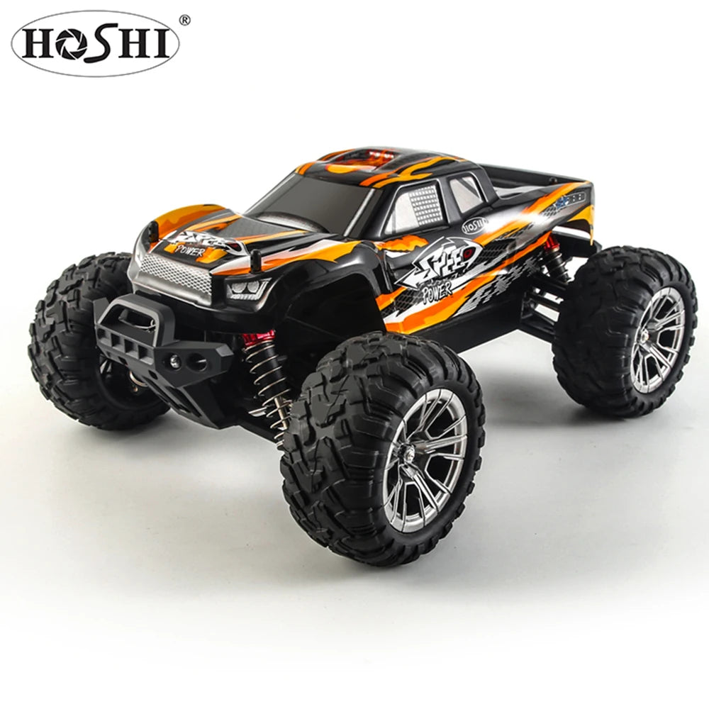 Factory HOSHI N416 1/16 High Speed 4WD 36KM/H Supersonic Monster Truck Off-Road Vehicle Orange Color 2XBATTERY Version Wi-Fi