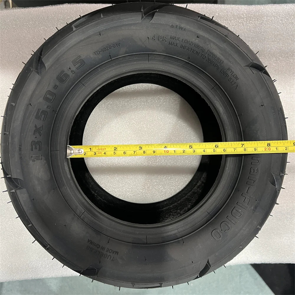 Geofought USA Stock Electric Scooter Parts 13inch Street Tire 13*5.0-6.5 Tubeless Rubber Tire for X13 G14 M5 Escooter