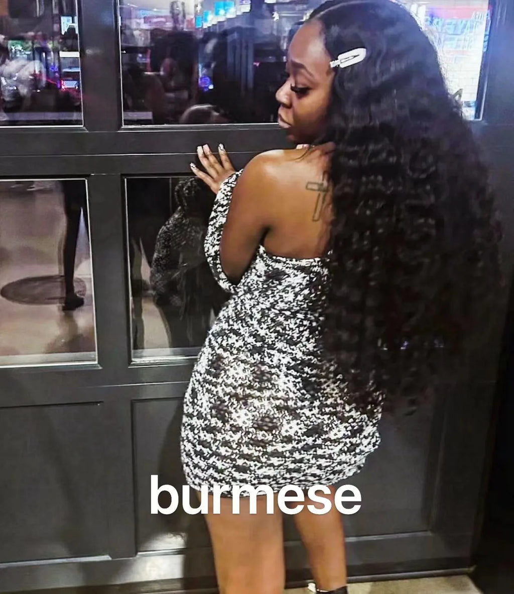 US Ship Raw Cambodian Wavy  Hair Wholesale 10"-30" 100% Human Top Grade Raw Cambodian Vietnam Indian Hair Natural Curly Burmese