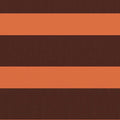 W2B VidaXL Balcony Screen in Orange and Brown 35.4x196.9 Oxford Fabric Bath Screen