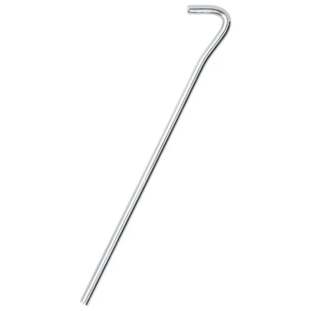 VidaXL 25 Pcs W2B Galvanised Steel Tent Pegs 9.1\" & 0.28\" 9.1\" Tent Mallets 9.1\" Tent Pegs & Mallets