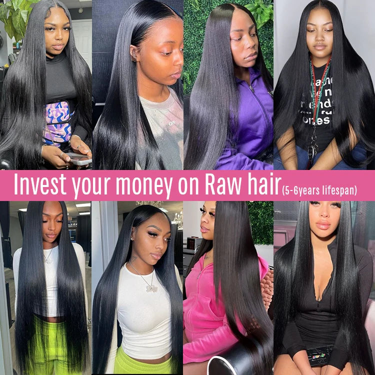 Vietnam Raw Hair Bundles Vendors Straight Human Hair Natural Black Raw Hair Bundles Double Drown