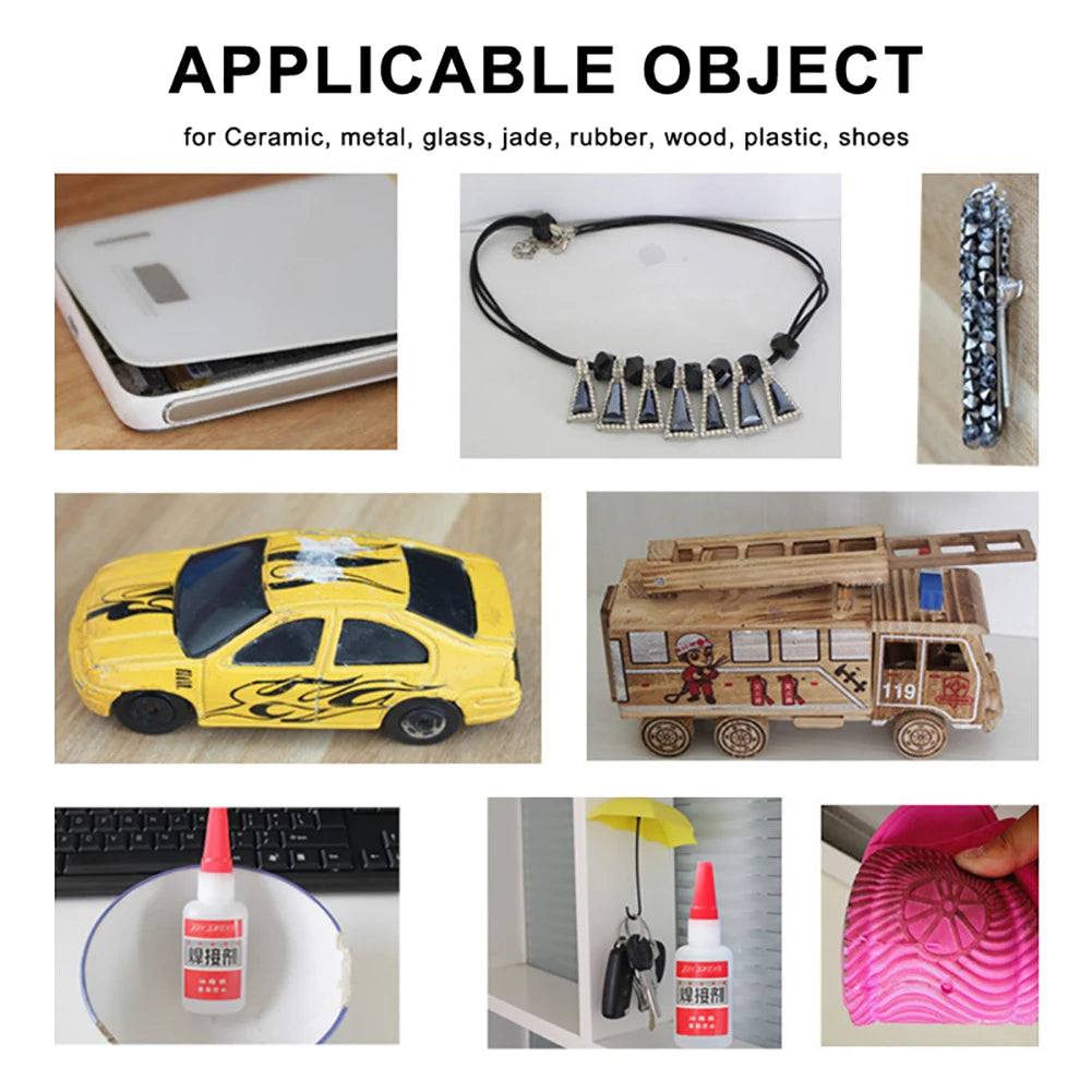 20g/50g Welding Glue Plastic Wood Metal Rubber Tire Repair Glue Soldering Agent Mighty Tire Repair Welding Glue Car Accessories