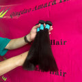 Amara Hot Selling Grade Human Hair Bundles Hair Bundles and Raw Indian Hair Bundles From India in Stock