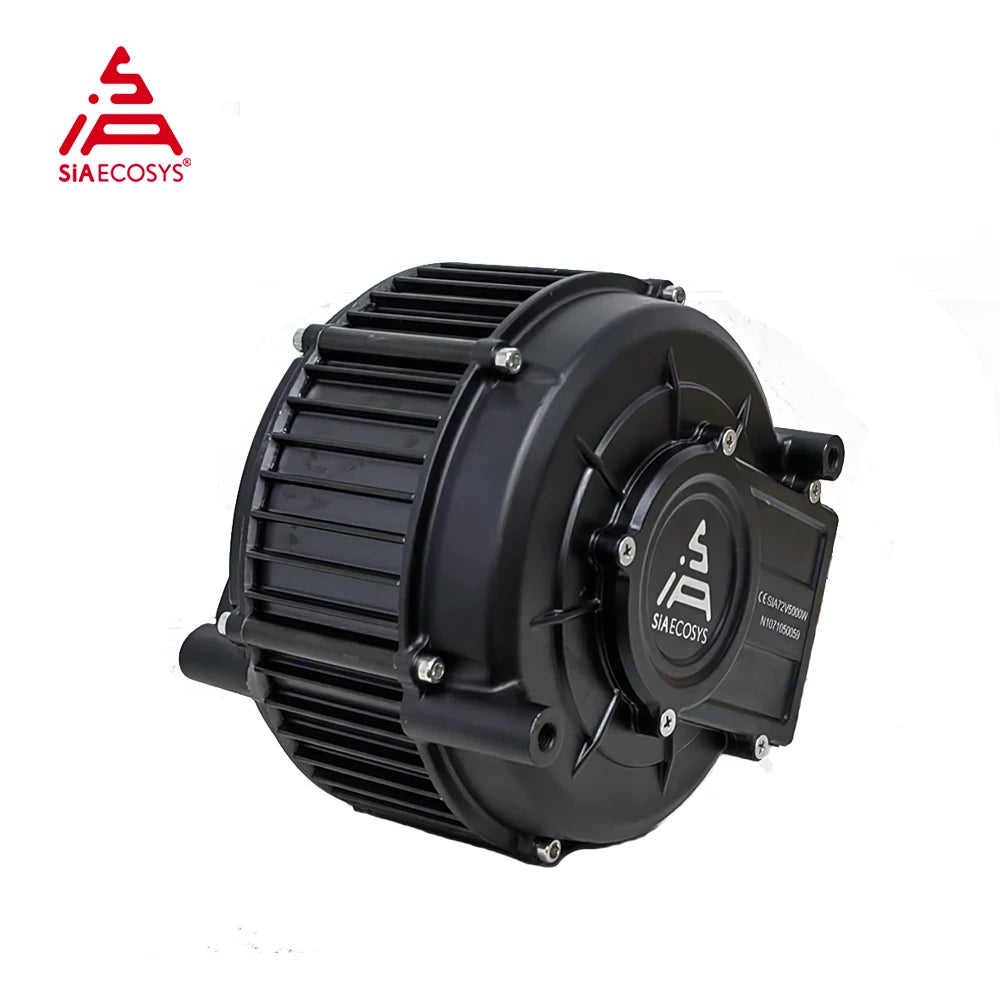 US Warehouse QS MOTOR 165 V2 5000W 72V 35H Hall PMSM Mid Drive Motor with Sprocket Adapter from SiAECOSYS