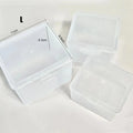 Korea Large Capacity Storage Box Dust-proof PP Card Holder Transparent Desktop Organizer Idol Card