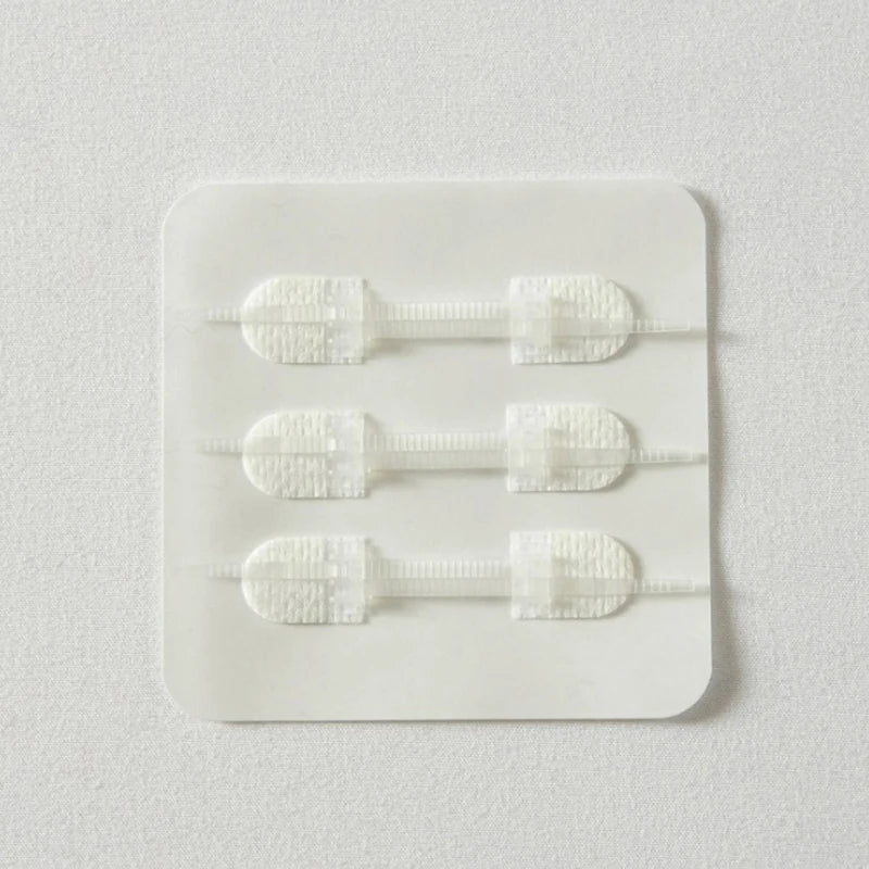 3pcs/set  Portable Zipper Tie Wound Closure Patch Hemostatic Patch Wound Fast Suture Zipper Band-Aid Outdoor  Safety Survival