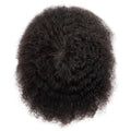 Curly Men Toupee Human Hair Full Lace Indian Human Hair Wig Man Human Hair System Water Curly Human Hair Topper Natural Color