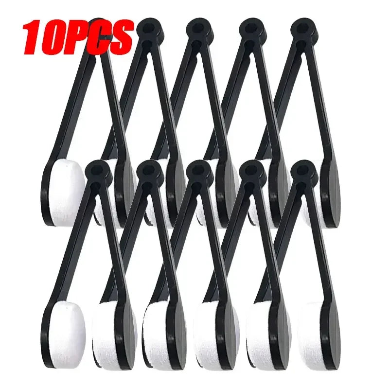 10/5/1pcs Portable Multifunctional Glasses Cleaning Rub Eyeglass Sunglasses Spectacles Microfiber Cleaning Brushes Wiping 2030