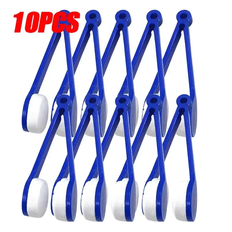10/5/1pcs Portable Multifunctional Glasses Cleaning Rub Eyeglass Sunglasses Spectacles Microfiber Cleaning Brushes Wiping 2030