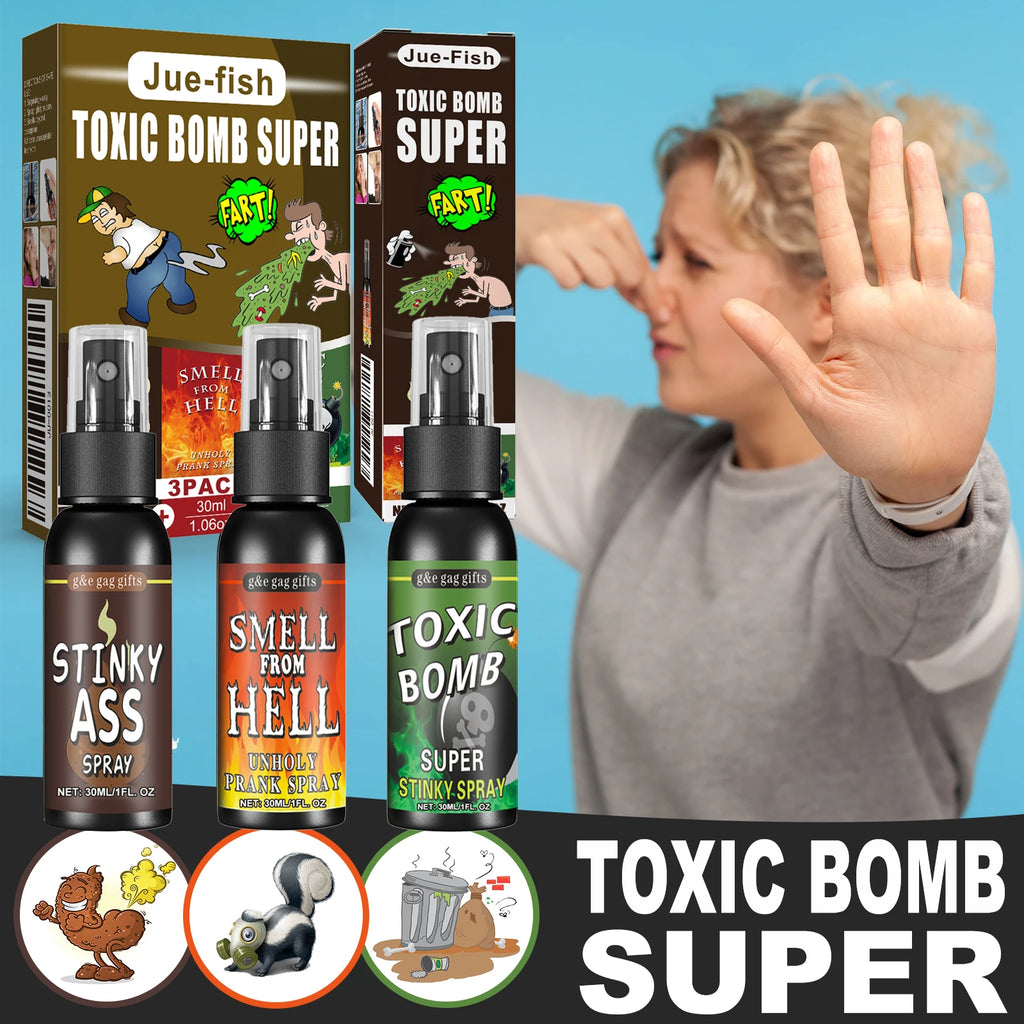 Novelties Liquid Fart Gag Prank Joke Spray Can Stink Bomb Smelly Stinky Gas Joke Sprinkle Prank Family Entertainment Supply