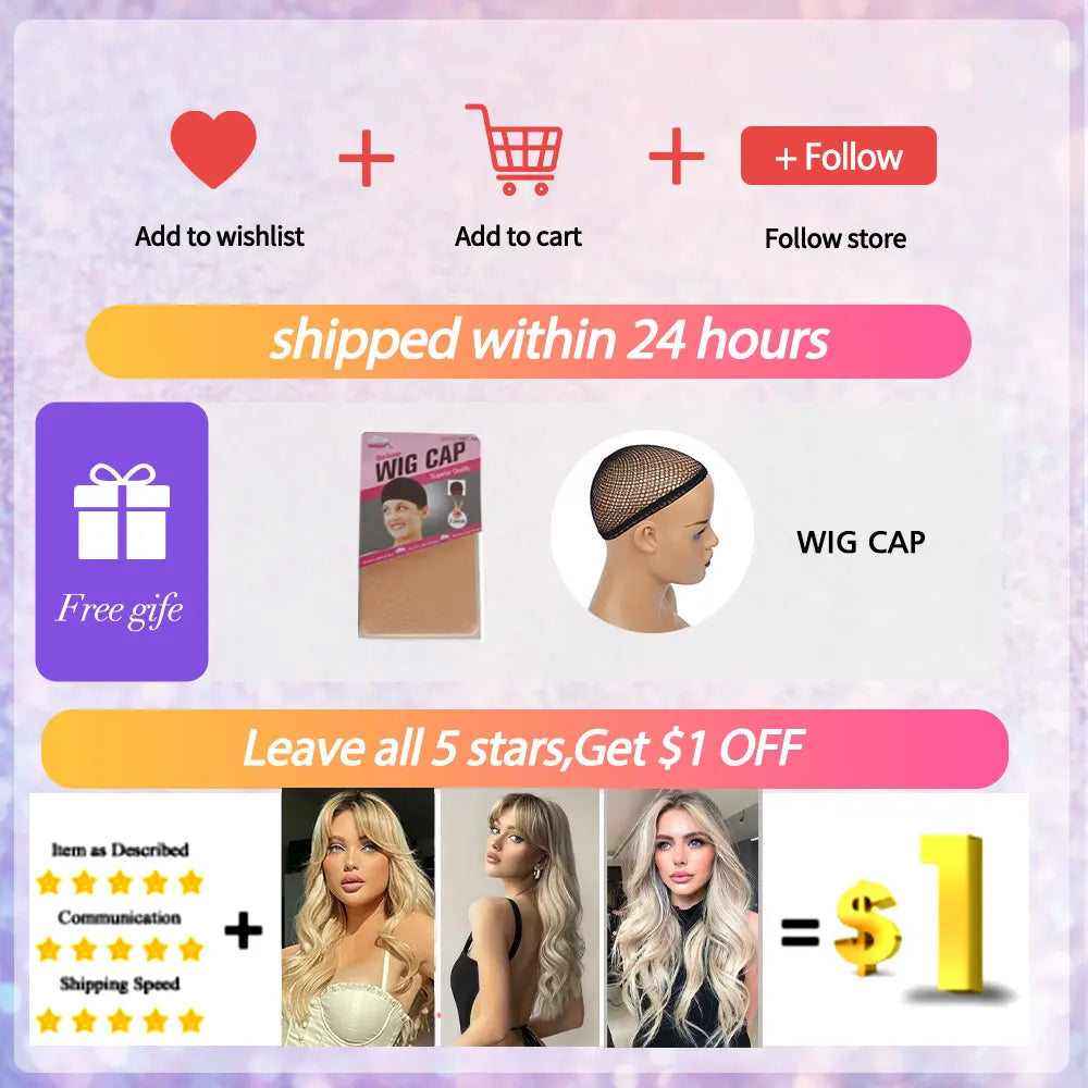 JONRENAU Long Straight Hair with Bangs Ombre Dark Black Brown to Blonde Synthetic Wigs for Women Party Daily Cosplay Use Wig