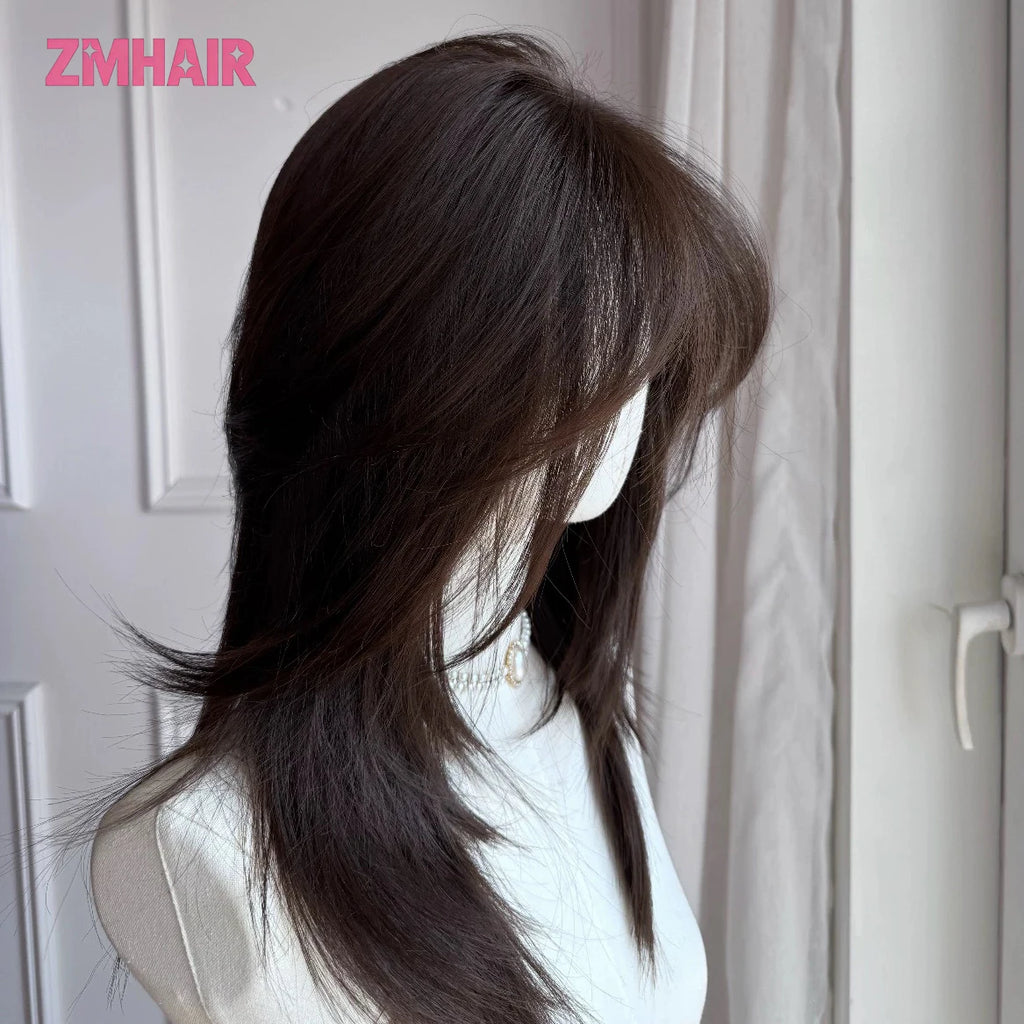 Medical Wig 100% Virgin Human Hair 5x5 Silk Top Natural Looking Soft Light Breathable Elastic Net Comfortable Wear Wig for Women