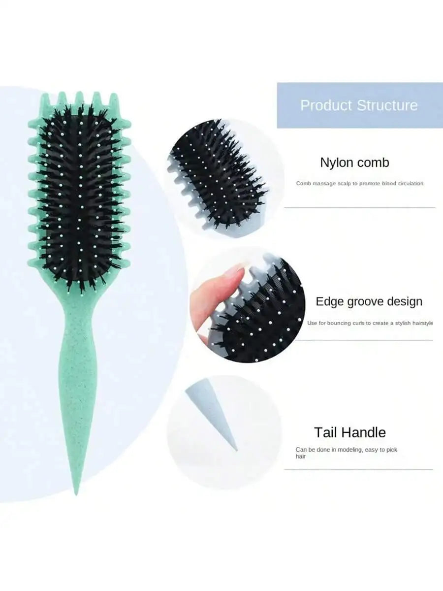 New Curl Defining Brush - Curly Hair Brush for Styling, Curl Brush for Curly Hair Wet, Shaping & Defining