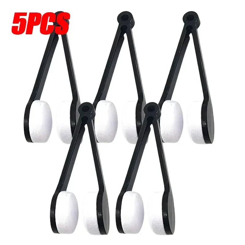 10/5/1pcs Portable Multifunctional Glasses Cleaning Rub Eyeglass Sunglasses Spectacles Microfiber Cleaning Brushes Wiping 2030