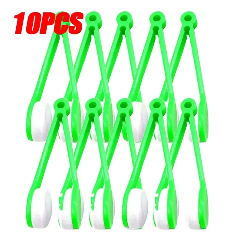 10/5/1pcs Portable Multifunctional Glasses Cleaning Rub Eyeglass Sunglasses Spectacles Microfiber Cleaning Brushes Wiping 2030