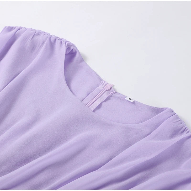Elegant Satin Pearl Strapless Mini Dress Women Chic Off-shoulder Pleated Slim Female Party Dresses Summer Ribbon Lady Party Robe