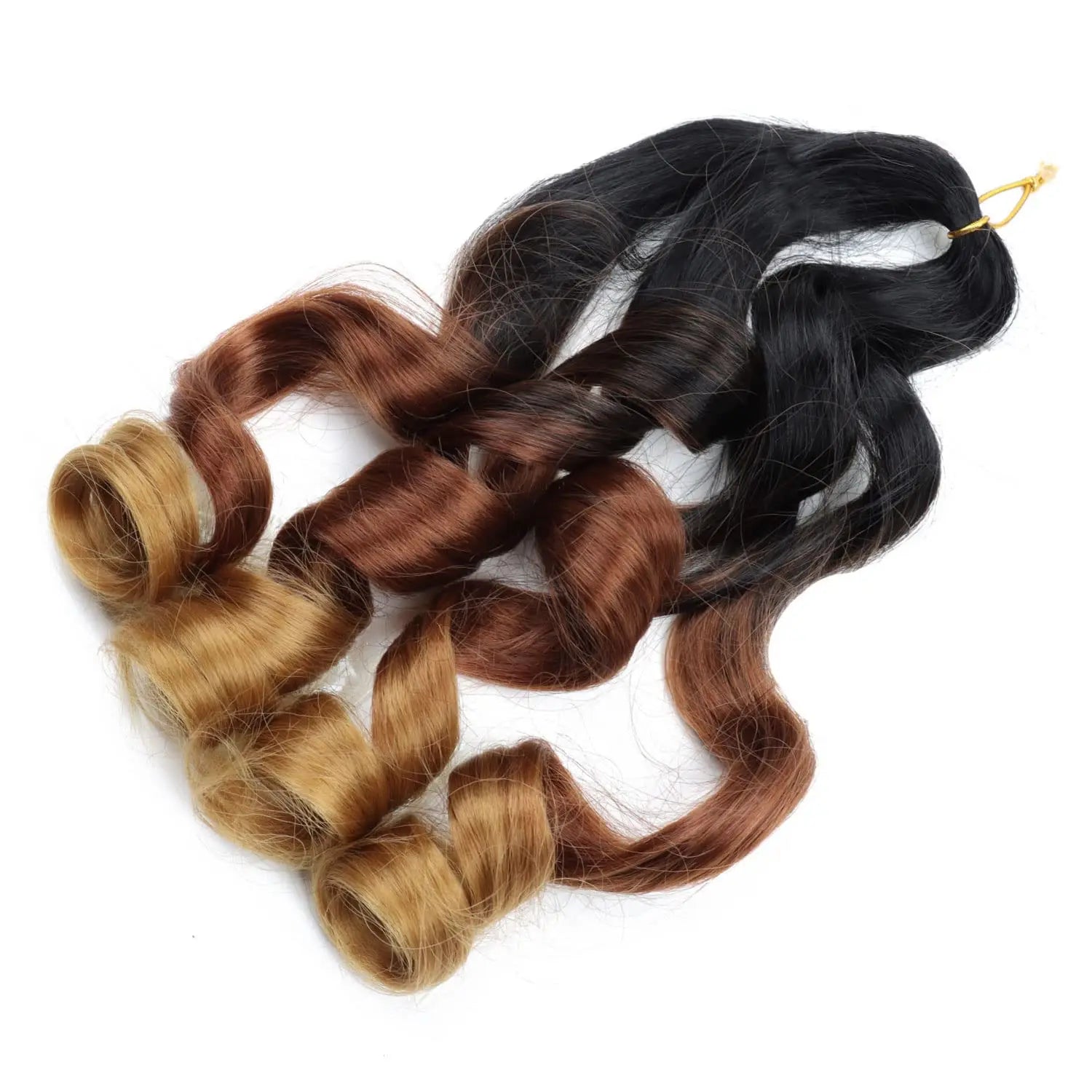 French Curl Braiding Hair 16 inch Pre Stretched Bouncy Braiding Hair Easy Braid Crochet Hair Yaki Texture Synthetic Hair