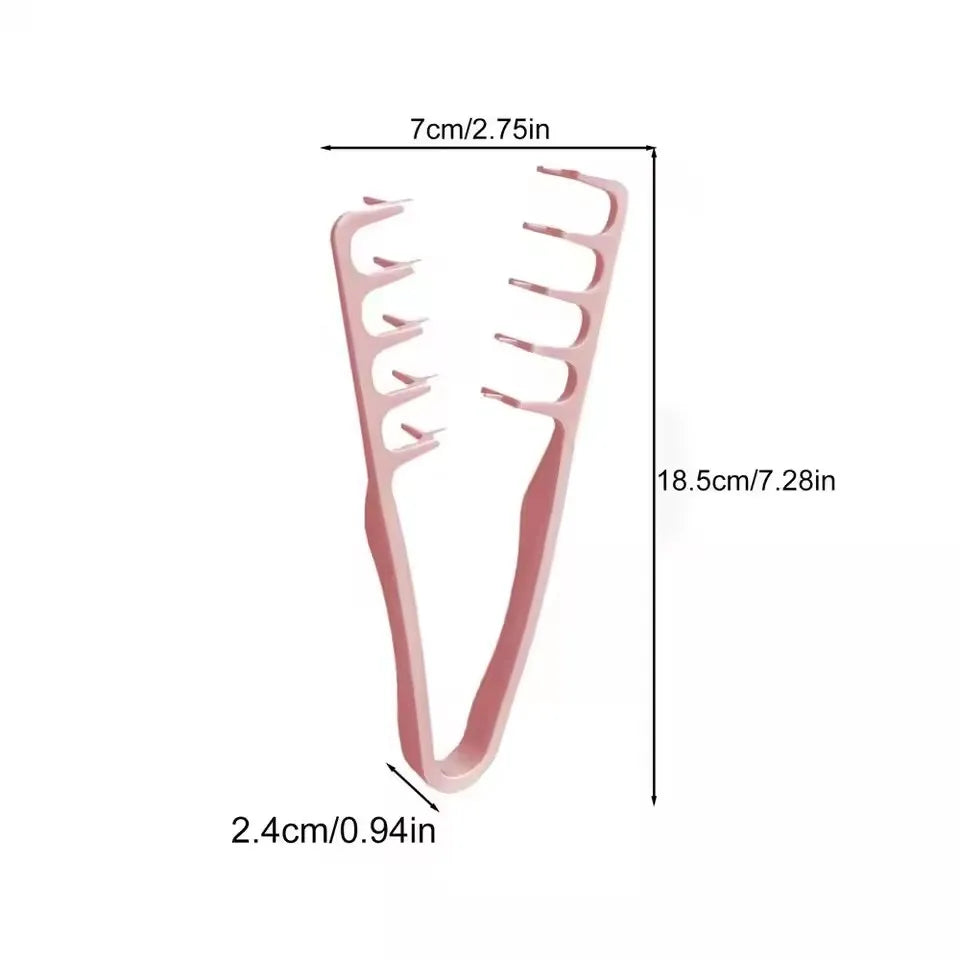 Wide Tooth Hair Comb Volumizing Wide-Tooth Hair Styling Comb Styling Volumizing Tool for Volume and Grooming Accessory Seam