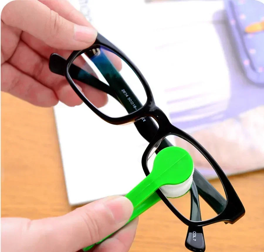 10/5/1pcs Portable Multifunctional Glasses Cleaning Rub Eyeglass Sunglasses Spectacles Microfiber Cleaning Brushes Wiping 2030
