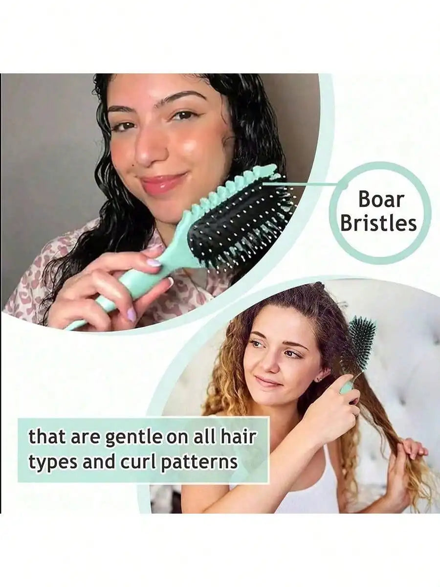 New Curl Defining Brush - Curly Hair Brush for Styling, Curl Brush for Curly Hair Wet, Shaping & Defining