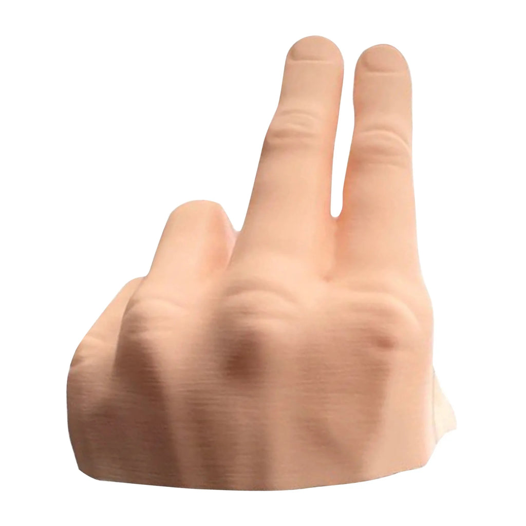 2 Finger Waving Hand Car Dashboard Decoration Salute Lazy Waver Gladiator Cherokee 3D Printed Dash Hand Waving