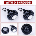 3.0 Inch Bi Led Projector Lens Halo Lights H4 H7 9005 9006 Car Headlights Bulb Hella 3R Upgrade Kit Angel Eye White Lamp LHD RHD