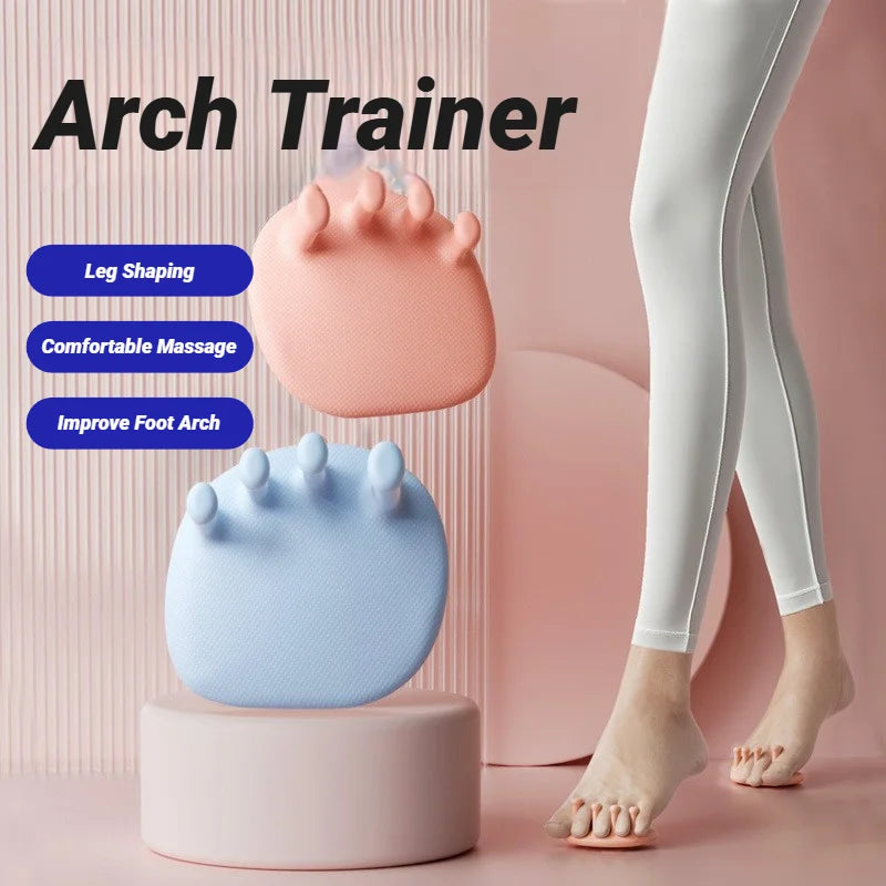 Foot Arch Trainer Anti-Slip Leg Shaping Exerciser Yoga Muscle Relaxing Massage Auxiliary Gym Sports Fitness Toes Training