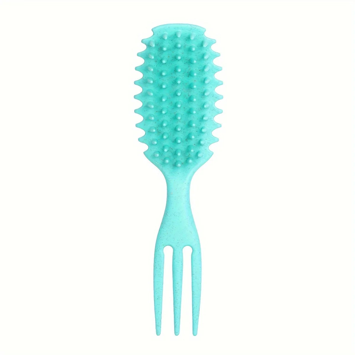 3-in-1 Candy Curly Hair Brush - Gentle Detangling Styling Comb for Wet or Dry Curls Reduces Pulling Separation Ideal for Women