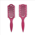 Curl Define Styling Brush Hollow Out Detangling Hair Brush Tangled Wet Curly Hair Comb Shaping Curls Barber Hairdressing Tools