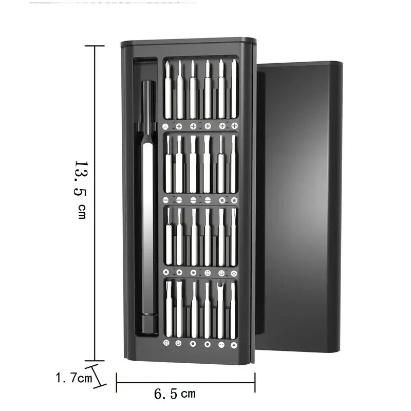 Screwdriver Set, 25 In 1 With 24 Piece Mini Pocket Screwdriver Set, Small Repair Set For Mobile Phone/PC/Came