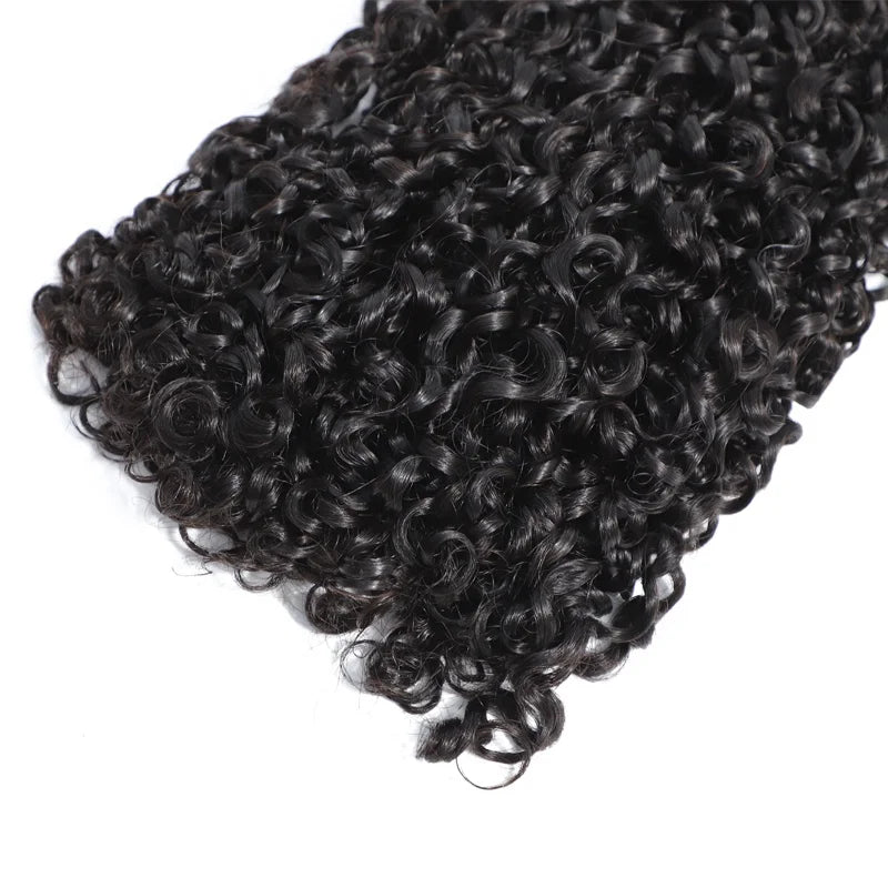 silky healthy double drawn pixie curls virgin vietnamese Raw Indian Kinky Curly 100% human hair Extension Bundles No Closure