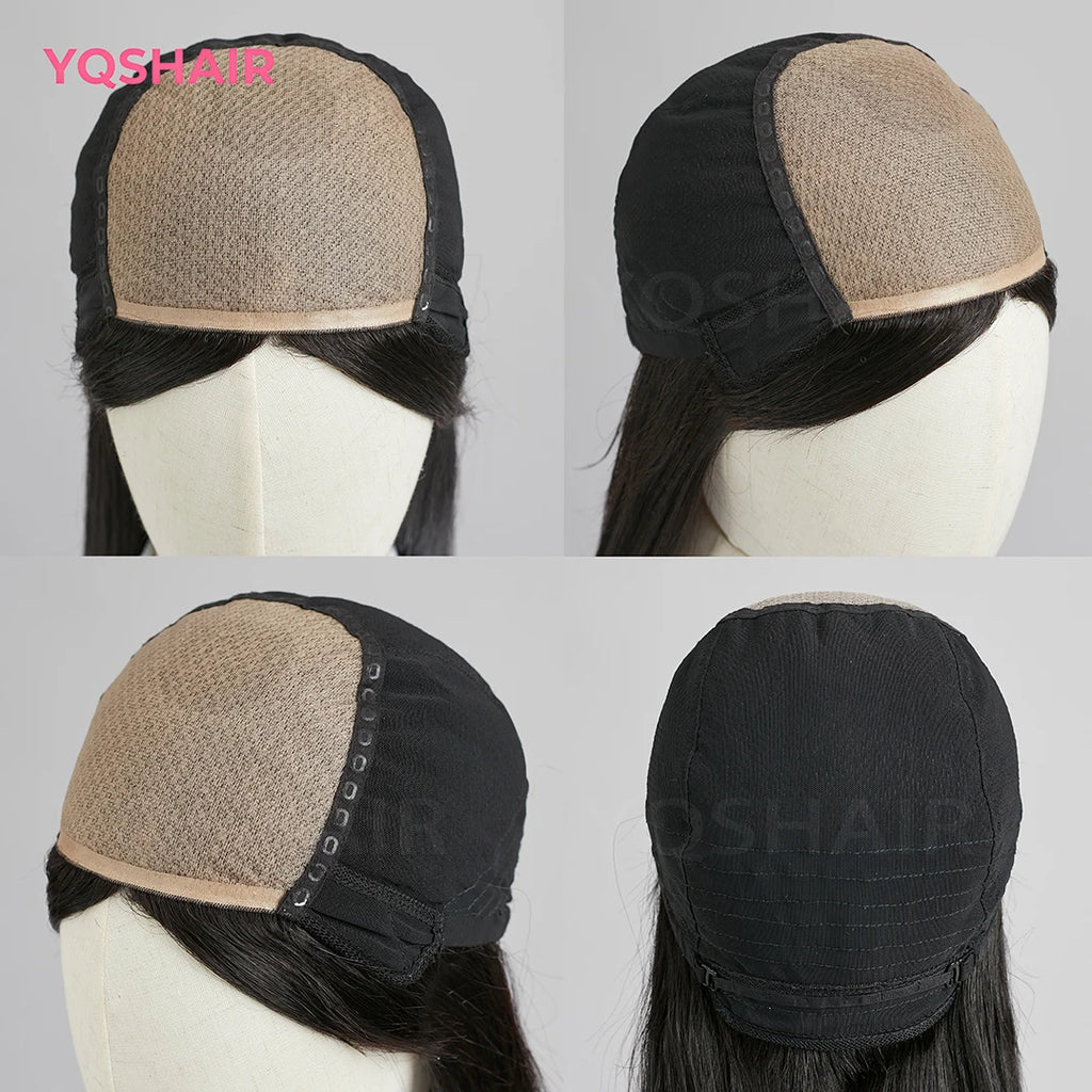 Medical Wig Real Virgin Human Hair 15x15CM Silk Top Natural Look Soft Light Breathable Elastic Net Comfortable Wearing for Women