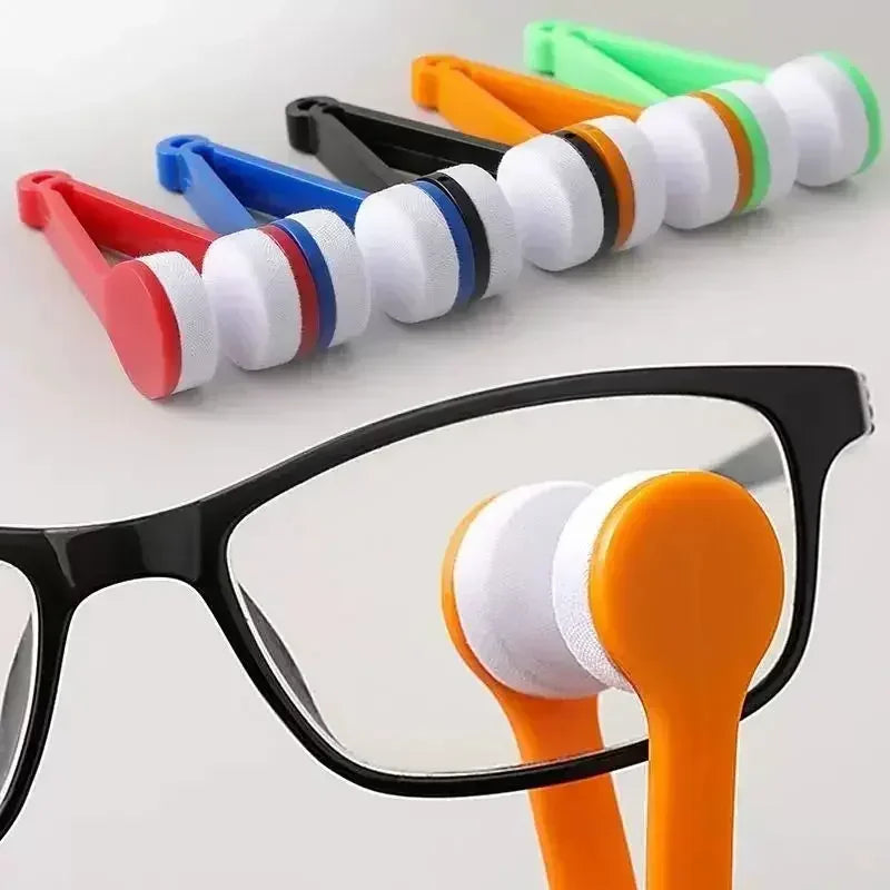 10/5/1pcs Portable Multifunctional Glasses Cleaning Rub Eyeglass Sunglasses Spectacles Microfiber Cleaning Brushes Wiping 2030